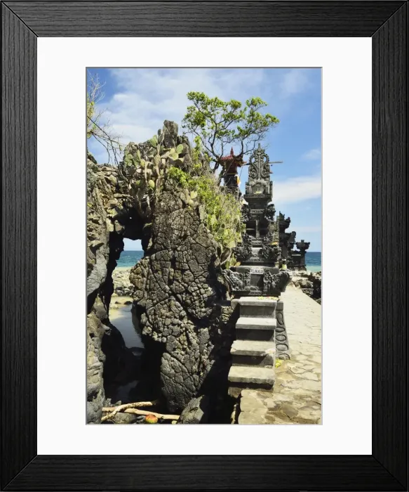 Framed Print : Pura Batu Bolong Temple, south of Senggigi, Lombok, Indonesia, Southeast Asia, Asia Framed Print : Pura Batu Bolong Temple, south of Senggigi, Lombok, Indonesia, Southeast Asia, Asia