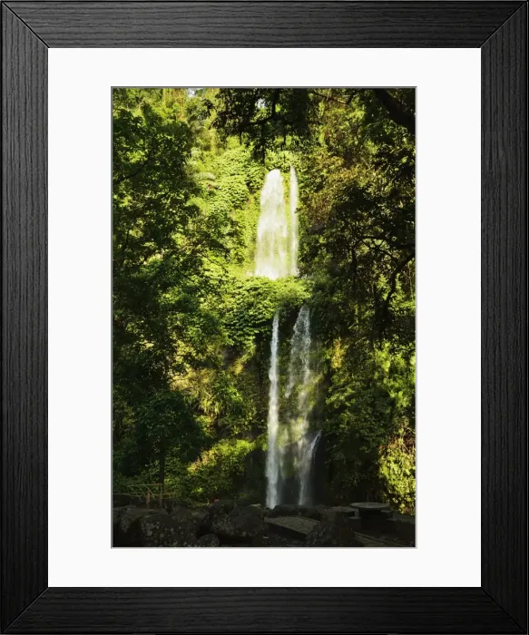 Framed Print : Air Terjun Sendang Gila waterfall, Senaru, Lombok, Indonesia, Southeast Asia, Asia Framed Print : Air Terjun Sendang Gila waterfall, Senaru, Lombok, Indonesia, Southeast Asia, Asia