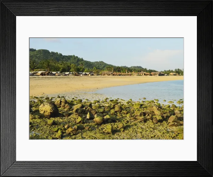 Framed Print : Kuta Beach, Kuta, Lombok, Indonesia, Southeast Asia, Asia Framed Print : Kuta Beach, Kuta, Lombok, Indonesia, Southeast Asia, Asia