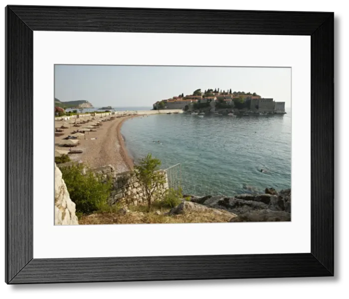 Framed Print : The small islet of Sveti Stefan, now an exclusive Aman hotel resort, Budva, Montenegro, Europe Framed Print : The small islet of Sveti Stefan, now an exclusive Aman hotel resort, Budva, Montenegro, Europe