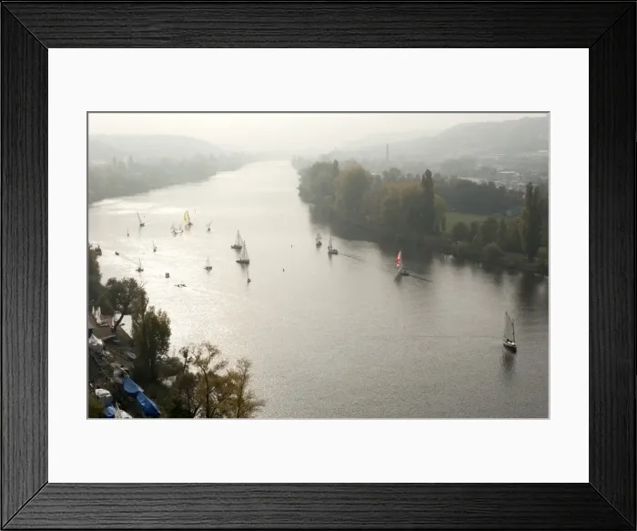 Framed Print : Sail boats on Vltava River in autumn, Vysehrad, Prague, Czech Republic, Europe Framed Print : Sail boats on Vltava River in autumn, Vysehrad, Prague, Czech Republic, Europe