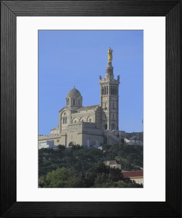 Framed Print : Notre Dame de la Garde church, Marseilles, Bouches du Rhone, Provence, France, Europe Framed Print : Notre Dame de la Garde church, Marseilles, Bouches du Rhone, Provence, France, Europe
