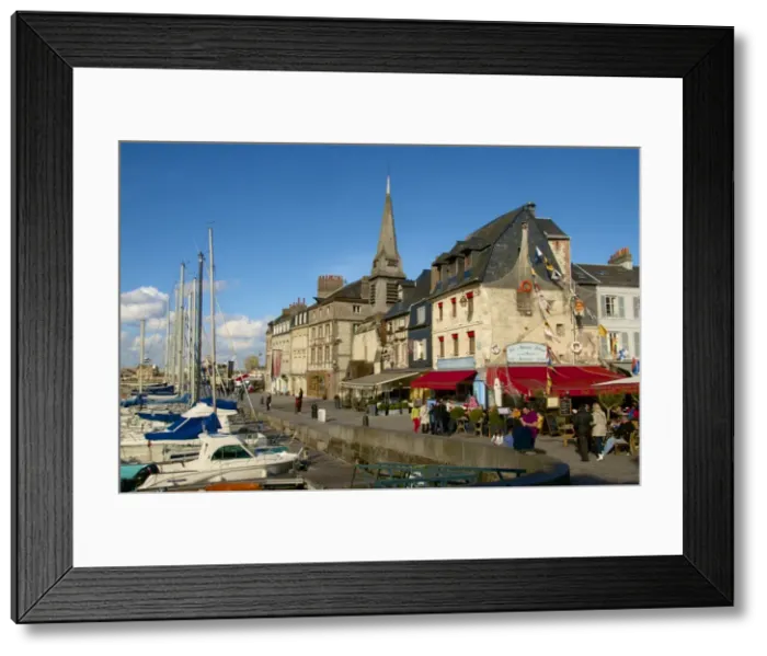 Framed Print : Naval Museum in the ancient Saint Etienne church, on the quay along the Vieux Bassin, Honfleur, Calvados, Normandy, France Framed Print : Naval Museum in the ancient Saint Etienne church, on the quay along the Vieux Bassin, Honfleur, Calvados, Normandy, France