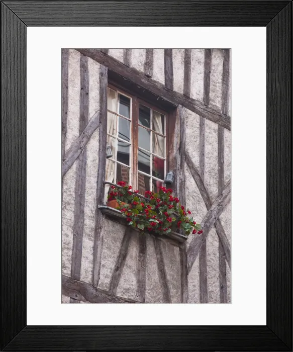 Framed Print : A half timbered house in Vieux or Old Tours, the city is in the UNESCO World Heritage Site protected Loire Valley, Tours, Indre-et-Loire, France, Europe Framed Print : A half timbered house in Vieux or Old Tours, the city is in the UNESCO World Heritage Site protected Loire Valley, Tours, Indre-et-Loire, France, Europe