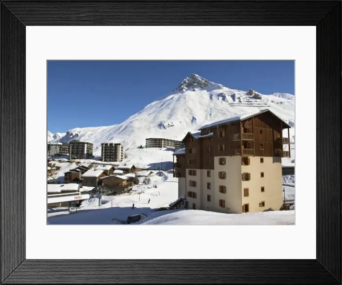 Framed Print : Alpine Ski resort, Tignes-le-Lac, Tignes, Savoie, Rhone-Alpes, French Alps, France, Europe Framed Print : Alpine Ski resort, Tignes-le-Lac, Tignes, Savoie, Rhone-Alpes, French Alps, France, Europe