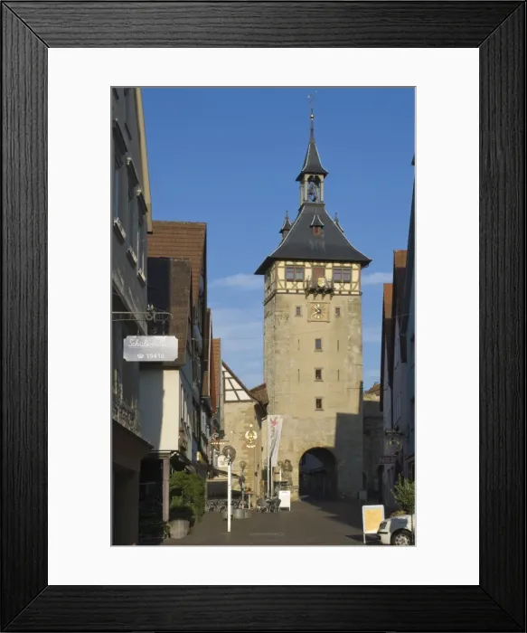 Framed Print : The Altstadt Gate to Marbach am Neckar, Baden-Wurttemberg, Germany, Europe Framed Print : The Altstadt Gate to Marbach am Neckar, Baden-Wurttemberg, Germany, Europe