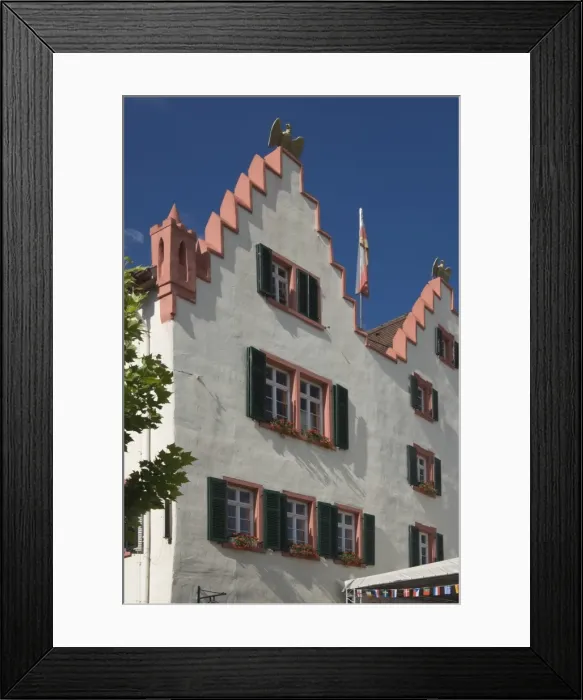 Framed Print : The facade of the 17th century Town Hall, Oppenheim, wine area, Rhineland Palatinate, Germany, Europe Framed Print : The facade of the 17th century Town Hall, Oppenheim, wine area, Rhineland Palatinate, Germany, Europe