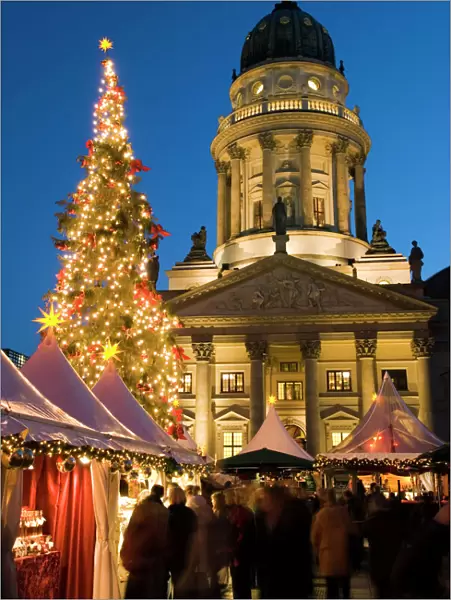 Christmas market, Gendarmenmarkt, Berlin, Germany, Europe