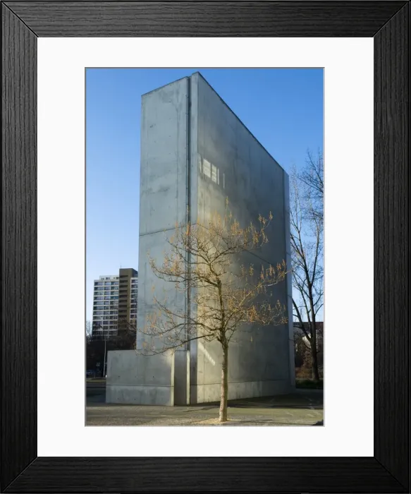 Framed Print : Judisches Museum (Jewish Museum) designed by Daniel Libeskind, Berlin, Germany, Europe