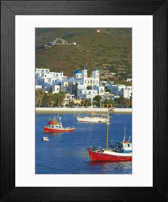 Framed Print : Katapola port, Amorgos, Cyclades, Aegean, Greek Islands, Greece, Europe Framed Print : Katapola port, Amorgos, Cyclades, Aegean, Greek Islands, Greece, Europe