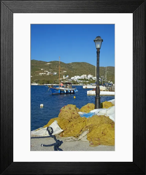 Framed Print : Katapola port, Amorgos, Cyclades, Aegean, Greek Islands, Greece, Europe Framed Print : Katapola port, Amorgos, Cyclades, Aegean, Greek Islands, Greece, Europe