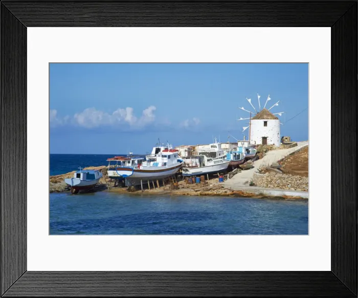 Framed Print : Windmill, Hora, Chora, Koufonissia, Cyclades, Aegean, Greek Islands, Greece, Europe Framed Print : Windmill, Hora, Chora, Koufonissia, Cyclades, Aegean, Greek Islands, Greece, Europe