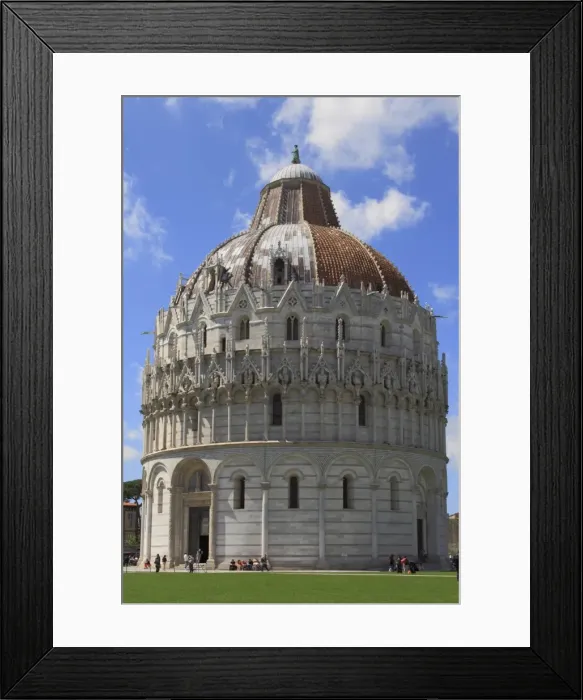 Framed Print : Cathedral Baptistry, UNESCO World Heritage Site, Pisa, Tuscany, Italy, Europe Framed Print : Cathedral Baptistry, UNESCO World Heritage Site, Pisa, Tuscany, Italy, Europe