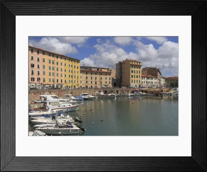 Framed Print : Fosso Reale, Livorno, Tuscany, Italy, Europe Framed Print : Fosso Reale, Livorno, Tuscany, Italy, Europe