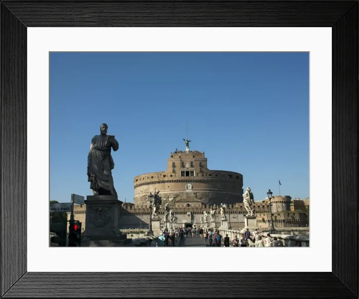 Framed Print : Sant Angelo Castle, Rome, Lazio, Italy, Europe Framed Print : Sant Angelo Castle, Rome, Lazio, Italy, Europe