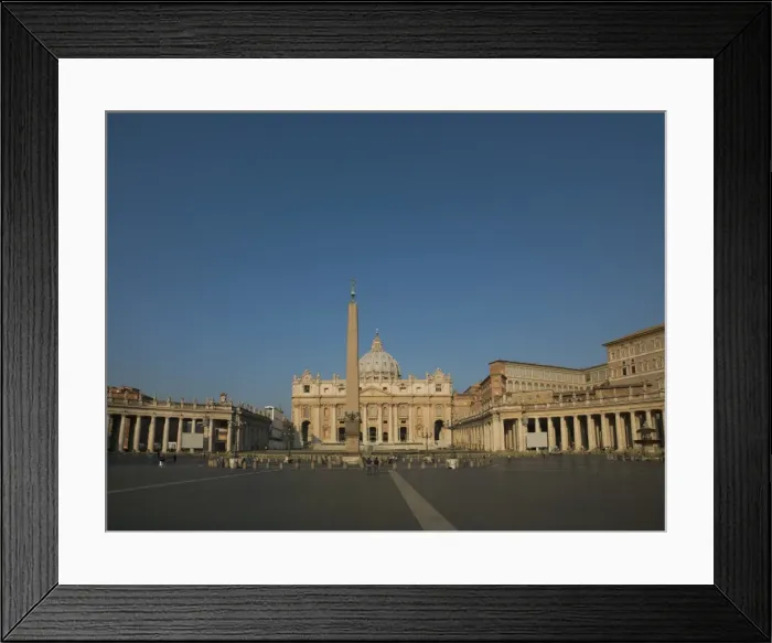 Framed Print : St. Peters Basilica, Vatican, Rome, Lazio, Italy, Europe Framed Print : St. Peters Basilica, Vatican, Rome, Lazio, Italy, Europe
