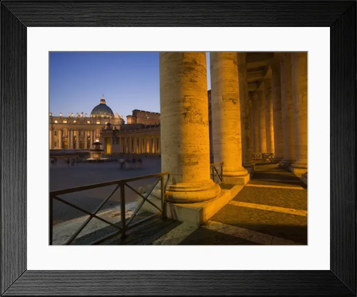 Framed Print : St. Peters Basilica, Vatican, Rome, Lazio, Italy, Europe Framed Print : St. Peters Basilica, Vatican, Rome, Lazio, Italy, Europe