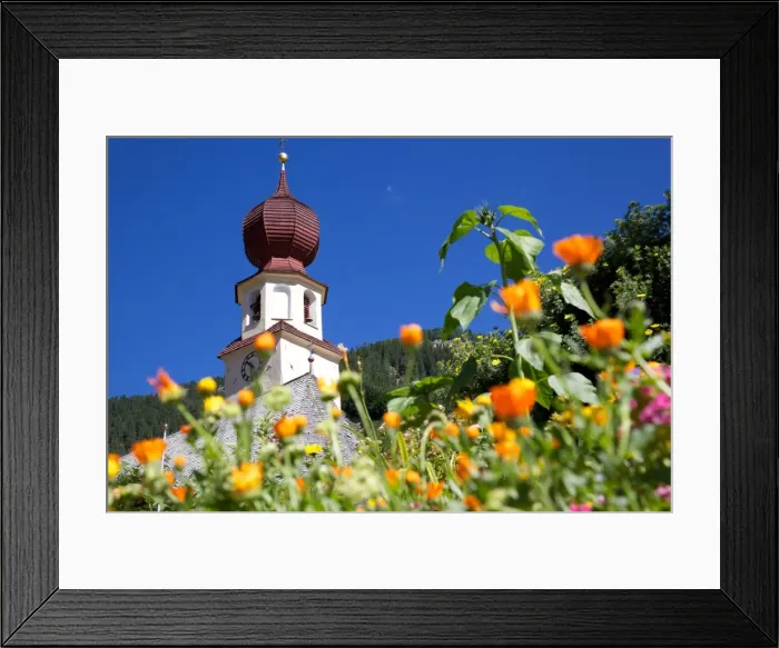 Framed Print : View to church, Canazei, Val di Fassa, Trentino-Alto Adige, Italy, Europe Framed Print : View to church, Canazei, Val di Fassa, Trentino-Alto Adige, Italy, Europe
