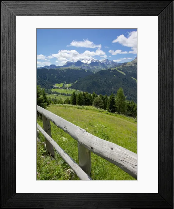 Framed Print : View from Col Alto, Corvara, Badia Valley, Bolzano Province, Trentino-Alto Adige / South Tyrol, Italian Dolomites, Italy, Europe Framed Print : View from Col Alto, Corvara, Badia Valley, Bolzano Province, Trentino-Alto Adige / South Tyrol, Italian Dolomites, Italy, Europe