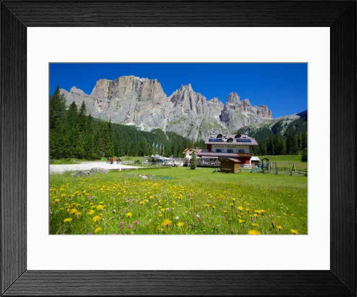 Framed Print : Sella Pass, Trento and Bolzano Provinces, Italian Dolomites, Italy, Europe Framed Print : Sella Pass, Trento and Bolzano Provinces, Italian Dolomites, Italy, Europe