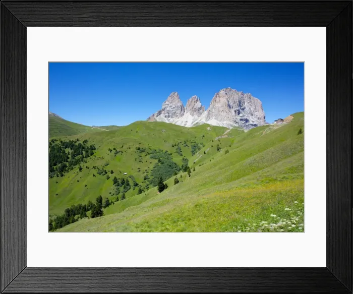 Framed Print : Sassolungo Group, Sella Pass, Trento and Bolzano Provinces, Italian Dolomites, Italy, Europe Framed Print : Sassolungo Group, Sella Pass, Trento and Bolzano Provinces, Italian Dolomites, Italy, Europe