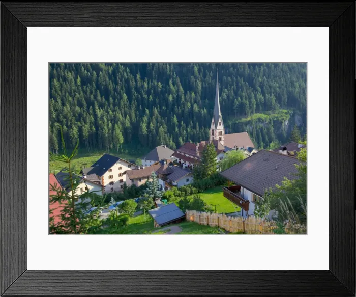 Framed Print : Church in St. Cristina, Gardena Valley, Bolzano Province, Trentino-Alto Adige / South Tyrol, Italian Dolomites, Italy, Europe Framed Print : Church in St. Cristina, Gardena Valley, Bolzano Province, Trentino-Alto Adige / South Tyrol, Italian Dolomites, Italy, Europe