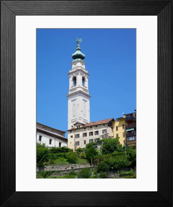 Framed Print : Duomo of San Martino and Juvarra bell tower, Belluno, Province of Belluno, Veneto, Italy, Europe Framed Print : Duomo of San Martino and Juvarra bell tower, Belluno, Province of Belluno, Veneto, Italy, Europe