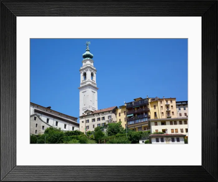 Framed Print : Duomo of San Martino and Juvarra bell tower, Belluno, Province of Belluno, Veneto, Italy, Europe Framed Print : Duomo of San Martino and Juvarra bell tower, Belluno, Province of Belluno, Veneto, Italy, Europe