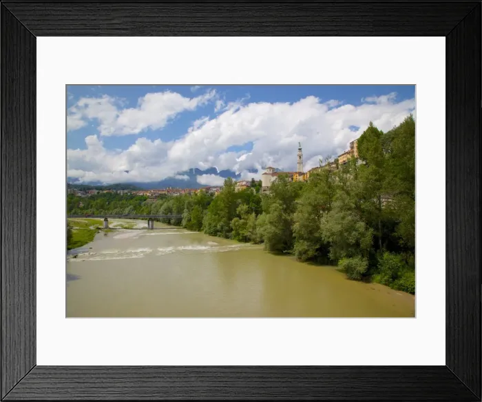 Framed Print : View of city and Duomo of San Martino, Belluno, Province of Belluno, Veneto, Italy, Europe Framed Print : View of city and Duomo of San Martino, Belluno, Province of Belluno, Veneto, Italy, Europe