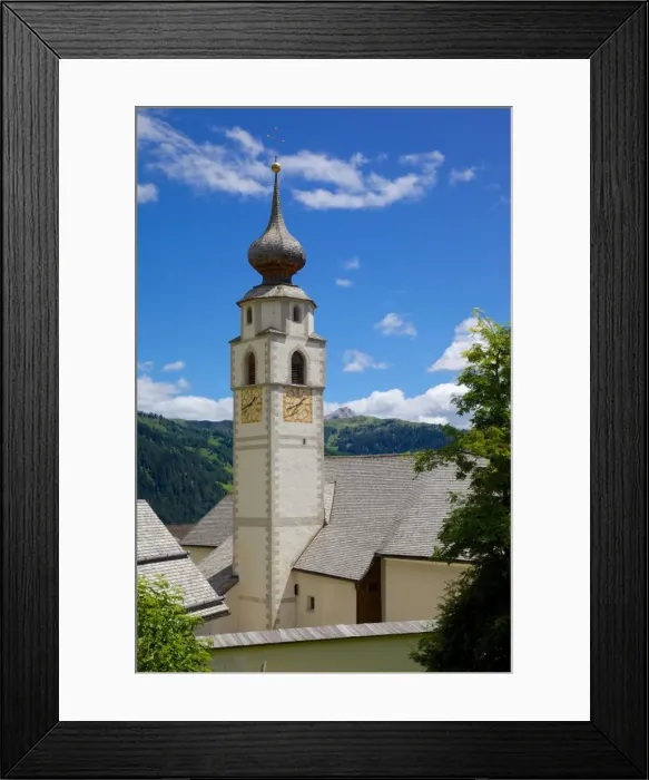 Framed Print : Church, Colfosco, Badia Valley, Bolzano Province, Trentino-Alto Adige, Italy, Europe Framed Print : Church, Colfosco, Badia Valley, Bolzano Province, Trentino-Alto Adige, Italy, Europe