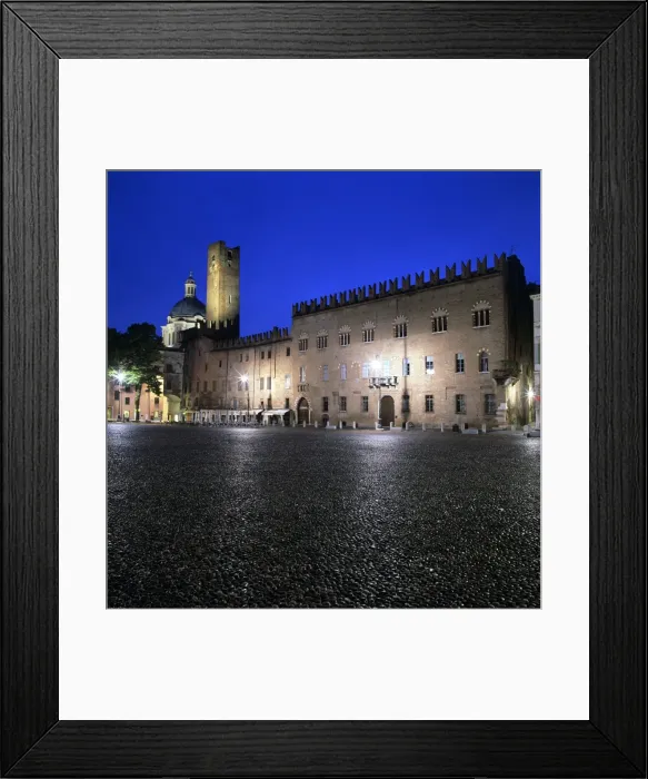 Framed Print : Piazza Sordello and the Torre della Gabbia, Mantua, Lombardy, Italy, Europe Framed Print : Piazza Sordello and the Torre della Gabbia, Mantua, Lombardy, Italy, Europe