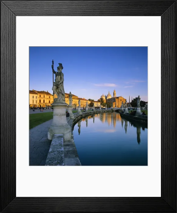 Framed Print : Prato della Valle and Santa Giustina, Padua, Veneto, Italy, Europe Framed Print : Prato della Valle and Santa Giustina, Padua, Veneto, Italy, Europe