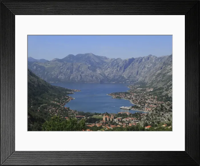 Framed Print : Kotor and Kotor Bay, UNESCO World Heritage Site, Montenegro, Europe Framed Print : Kotor and Kotor Bay, UNESCO World Heritage Site, Montenegro, Europe