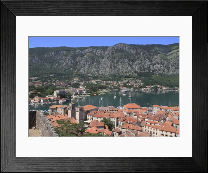 Framed Print : Kotor old town, UNESCO World Heritage Site, Montenegro, Europe Framed Print : Kotor old town, UNESCO World Heritage Site, Montenegro, Europe