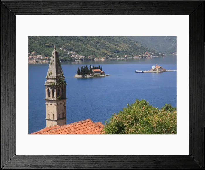 Framed Print : Perast and Kotor Bay, UNESCO World Heritage Site, Montenegro, Europe Framed Print : Perast and Kotor Bay, UNESCO World Heritage Site, Montenegro, Europe