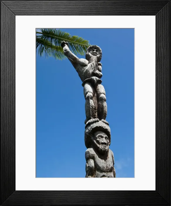 Framed Print : Tjibaou cultural center in Noumea, New Caledonia, Melanesia, South Pacific, Pacific Framed Print : Tjibaou cultural center in Noumea, New Caledonia, Melanesia, South Pacific, Pacific