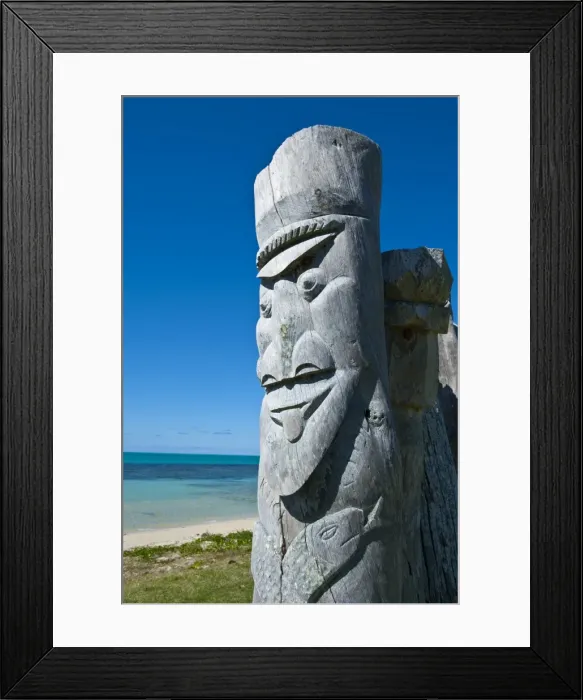Framed Print : Traditional wood carving at the Ile des Pins, New Caledonia, Melanesia, South Pacific, Pacific Framed Print : Traditional wood carving at the Ile des Pins, New Caledonia, Melanesia, South Pacific, Pacific