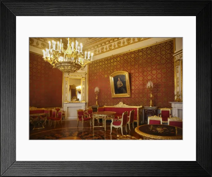 Framed Print : Red parlour, Yusupov Palace, St. Petersburg, Russia, Europe Framed Print : Red parlour, Yusupov Palace, St. Petersburg, Russia, Europe