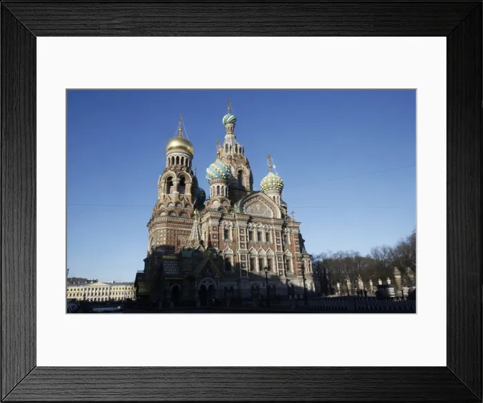 Framed Print : Exterior view beside Griboedov Canal of the Church of the Saviour on Spilled Blood (Church of Resurrection), UNESCO World Heritage Site, St. Petersburg, Russia, Europe Framed Print : Exterior view beside Griboedov Canal of the Church of the Saviour on Spilled Blood (Church of Resurrection), UNESCO World Heritage Site, St. Petersburg, Russia, Europe
