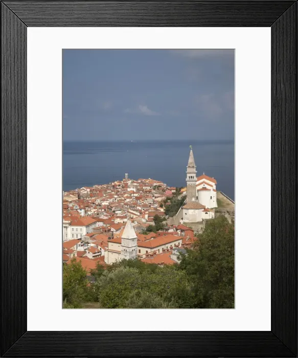 Framed Print : Piran, Istria, Adriatic Coast, Slovenia, Europe Framed Print : Piran, Istria, Adriatic Coast, Slovenia, Europe