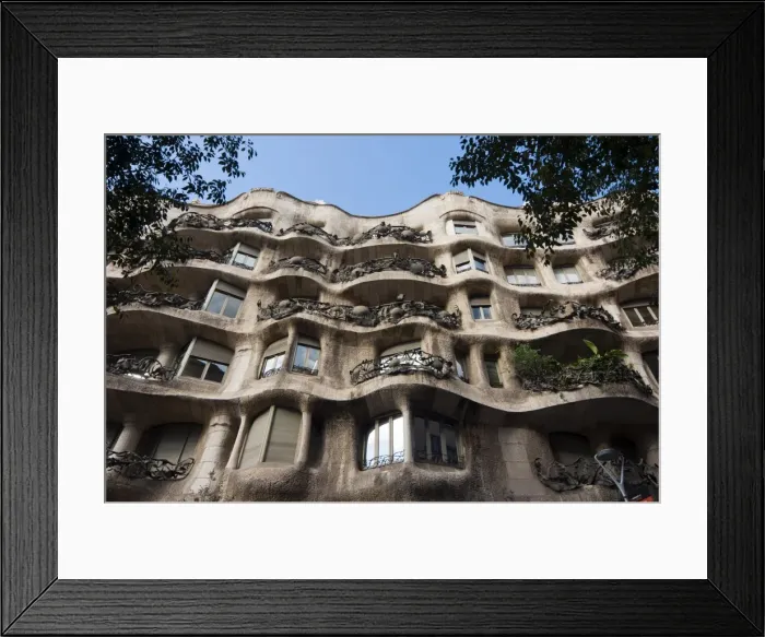 Framed Print : Mila House (or La Pedrera) by Antoni Gaudi, UNESCO World Heritage Site, Barcelona, Catalunya (Catalonia) (Cataluna), Spain, Europe Framed Print : Mila House (or La Pedrera) by Antoni Gaudi, UNESCO World Heritage Site, Barcelona, Catalunya (Catalonia) (Cataluna), Spain, Europe