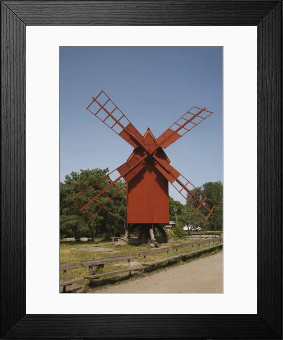 Framed Print : Oland Windmill, Skansen, Stockholm, Sweden, Scandinavia, Europe Framed Print : Oland Windmill, Skansen, Stockholm, Sweden, Scandinavia, Europe