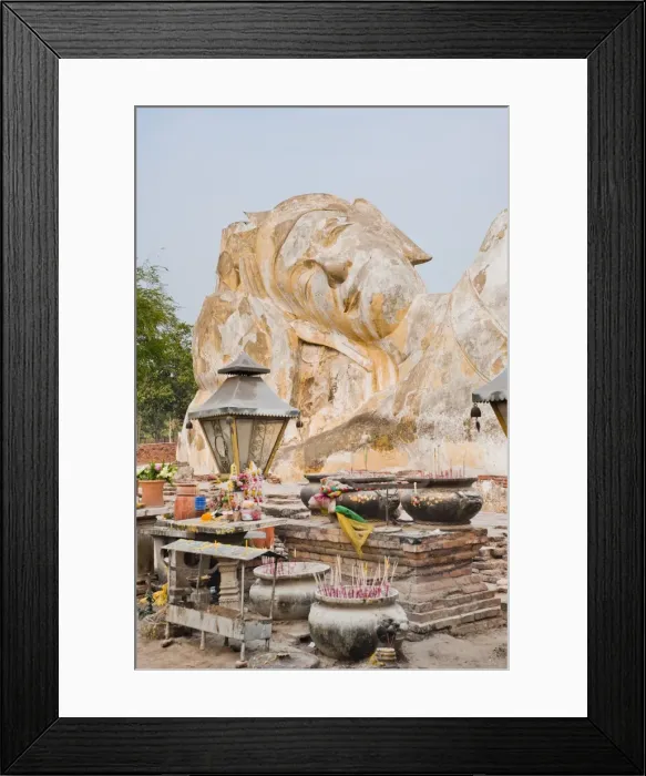 Framed Print : Reclining Buddha at Wat Lokayasurtharam, Ayutthaya, UNESCO World Heritage Site, Thailand, Southeast Asia, Asia Framed Print : Reclining Buddha at Wat Lokayasurtharam, Ayutthaya, UNESCO World Heritage Site, Thailand, Southeast Asia, Asia