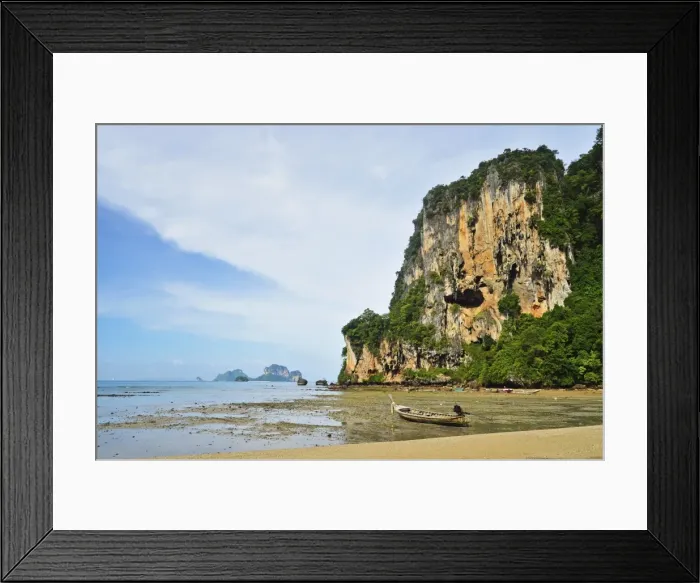 Framed Print : Ton Sai Bay, Rai Leh (Railay), Andaman Coast, Krabi Province, Thailand, Southeast Asia, Asia Framed Print : Ton Sai Bay, Rai Leh (Railay), Andaman Coast, Krabi Province, Thailand, Southeast Asia, Asia