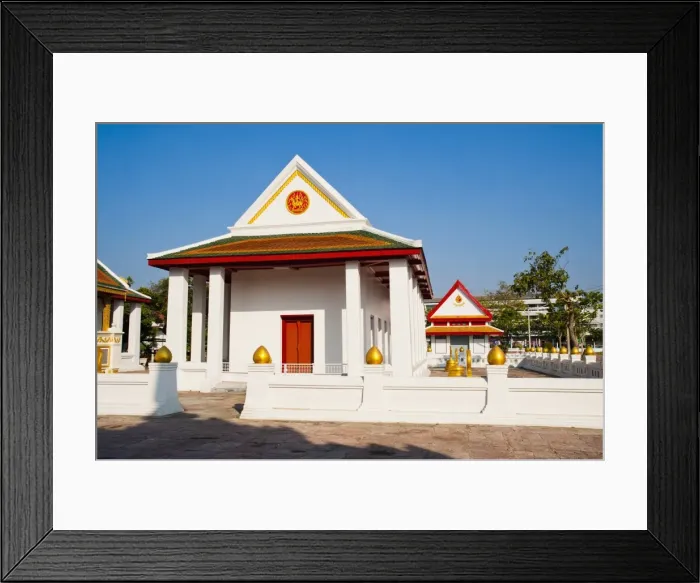 Framed Print : Wat Mani Chonlakhan, Lop Buri, Thailand, Southeast Asia, Asia Framed Print : Wat Mani Chonlakhan, Lop Buri, Thailand, Southeast Asia, Asia