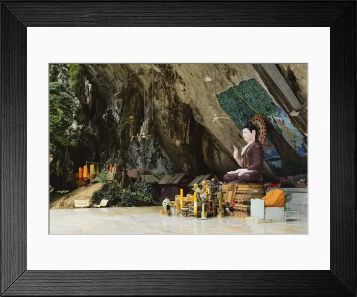 Framed Print : Buddha statue, Tiger Cave Temple (Wat Tham Suea), Krabi Province, Thailand, Southeast Asia, Asia Framed Print : Buddha statue, Tiger Cave Temple (Wat Tham Suea), Krabi Province, Thailand, Southeast Asia, Asia