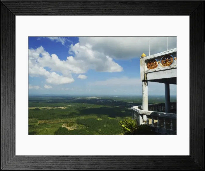 Framed Print : View from top of Tiger Cave Temple (Wat Tham Suea), Krabi Province, Thailand, Southeast Asia, Asia Framed Print : View from top of Tiger Cave Temple (Wat Tham Suea), Krabi Province, Thailand, Southeast Asia, Asia