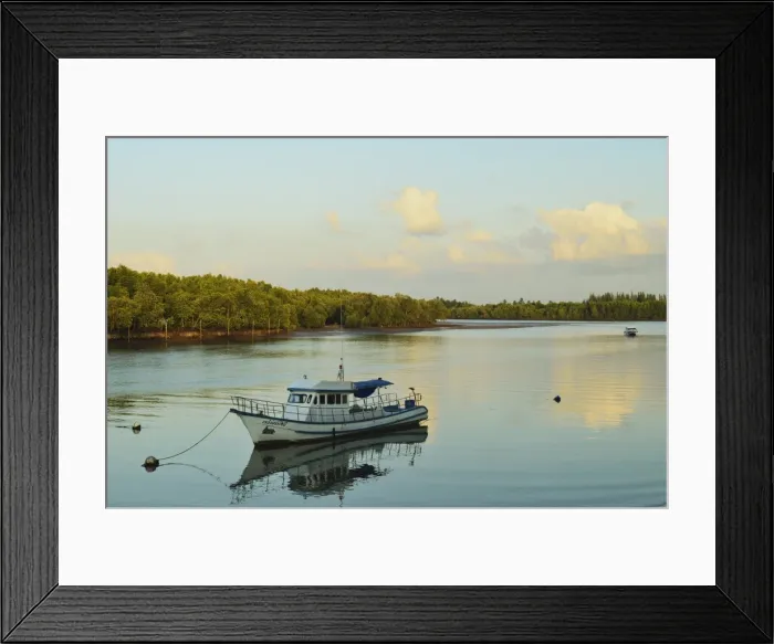 Framed Print : Krabi River, Krabi Town, Krabi Province, Thailand, Southeast ASia, Asia Framed Print : Krabi River, Krabi Town, Krabi Province, Thailand, Southeast ASia, Asia