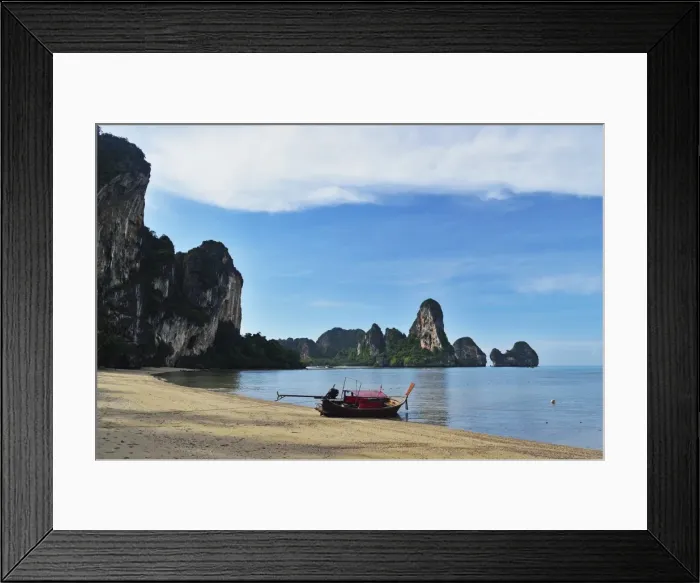 Framed Print : Ton Sai Bay, Rai Leh (Railay), Andaman Coast, Krabi Province, Thailand, Southeast Asia, Asia Framed Print : Ton Sai Bay, Rai Leh (Railay), Andaman Coast, Krabi Province, Thailand, Southeast Asia, Asia