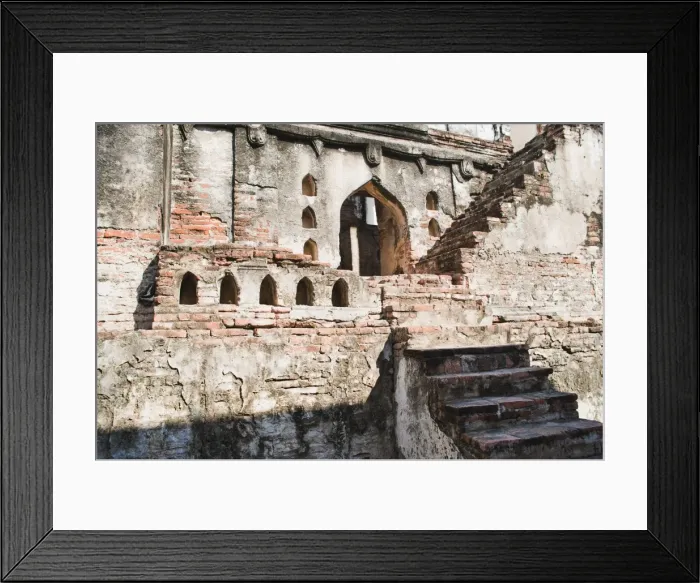 Framed Print : Ruins of old steps at King Narais Palace, Lopburi, Thailand, Southeast Asia, Asia Framed Print : Ruins of old steps at King Narais Palace, Lopburi, Thailand, Southeast Asia, Asia